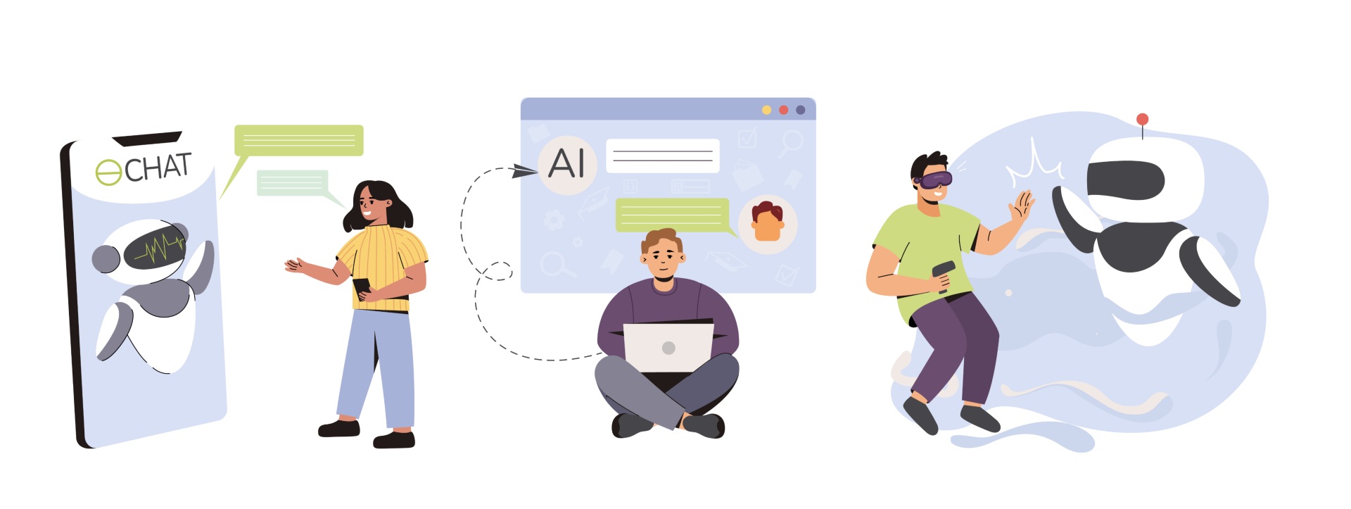 conversación con inteligencia artificial